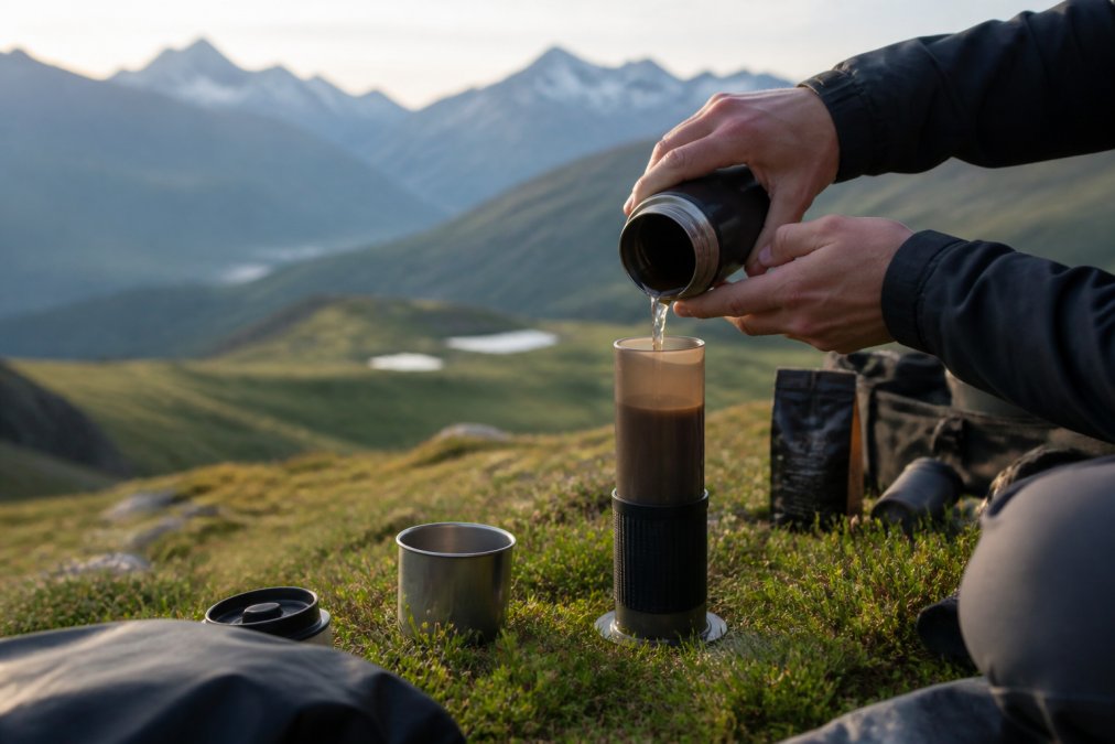 How to Make Coffee While Backpacking