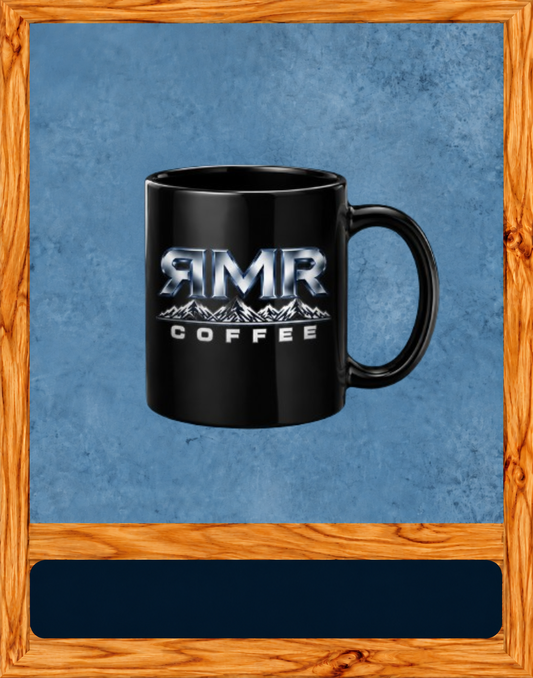 White glossy mug