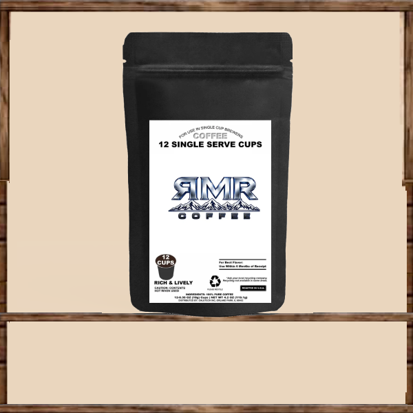 12 Pack Single Serve Coffee Capsules